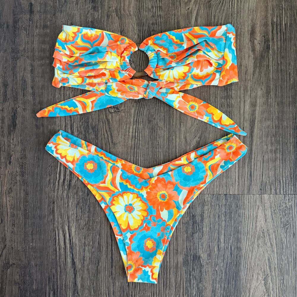 Kulani Kinis Miami Moon Bikini Set Size Medium